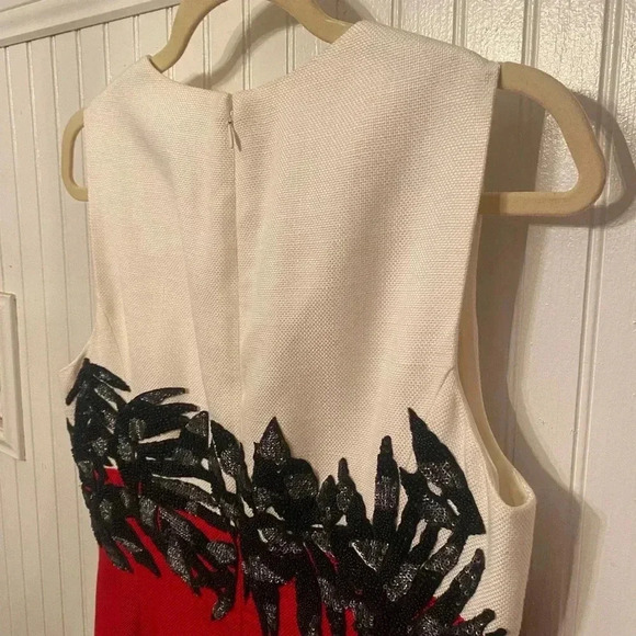 Carlisle Black Label Red White and Black Dress - Picture 6 of 12